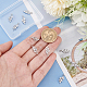 10 шт. латунные подвески с кубическим цирконием KK-BC0013-18-3