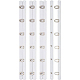 4 пара железный корсет бюск FIND-BC0003-15B-1