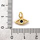 Латунные микро проложить кубического циркония подвески KK-U033-21G-01-3