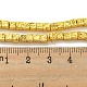 Гальванические бусины из натуральной лавы G-E602-03C-A-4