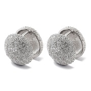 Латунные серьги обруча KK-B082-20P