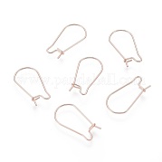 Фурнитура для сережек-колец из нержавеющей стали 304 STAS-P223-01RG-02