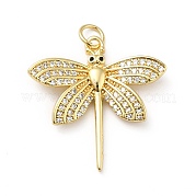 Латунные микро проложить кубического циркония подвески KK-H433-24G