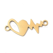 201 подвеска-сердечко из нержавеющей стали STAS-Q341-05G