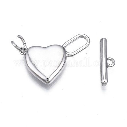 Латуни Переключить застежками KK-T063-103P-NF-1