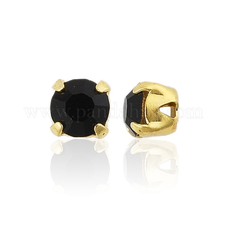Preciosa® maxima crystal в пришивной чашке X-PRC-SS12-23980-G-1