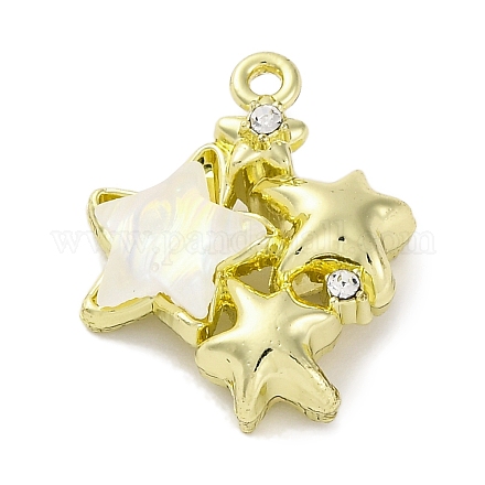 Подвески из сплава и страза FIND-U024-05G-1