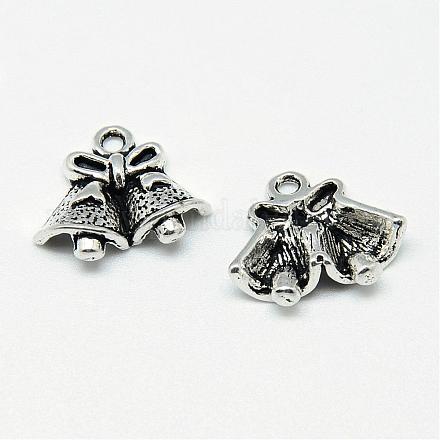 Подвески из сплава в тибетском стиле TIBE-S301-027AS-RS-1
