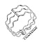 Non-Tarnish Fashionable Minimalist 304 Stainless Steel Wave Wide Band Rings for Women