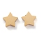 Ion Plating(IP) 304 Stainless Steel Charms, Star, Golden, 9.5x9.5x3mm, Hole: 1.8mm