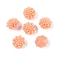 Synthetic Coral 3D Flower Rose Beads, Dyed, Light Salmon, 15x8mm, Hole: 1.2mm