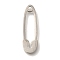 201 Stainless Steel Pendants,  Clip Charms, Stainless Steel Color, 24x7.5x1mm, Hole: 1.6mm