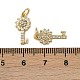 Латунные микро проложить кубического циркония подвески KK-I358-066G-02-3