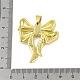 Латунные микро проложить кубического циркония подвески KK-E111-16G-3