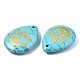 Синтетические бирюзовые подвески G-T122-71H-4