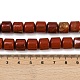 Натуральные красные яшмы бусы пряди G-G275-D08-10x10mm-5