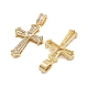 Подвески из латуни с прозрачным фианитом KK-U009-06B-G-2