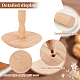 Набор наковальни из деревянного гриба DIY-WH0542-07-4