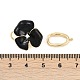 Латунное микропейв KK-U043-08G-01-3