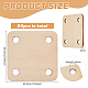 Деревянная доска для вязания крючком WOOD-WH0034-29-2