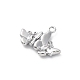 Кулоны со стразами и кристаллами из латуни KK-E793-04P-2