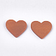 Расписные деревянные кабошоны WOOD-T021-04I-2