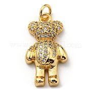 Латунь с подвесками из фианита KK-K341-30G-01