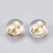Силиконовые гайки для ушей KK-T038-457G