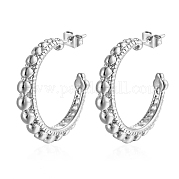 Серьги-гвоздики из нержавеющей стали 304 QB0948-1