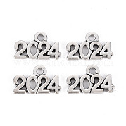 Подвески из сплава в тибетском стиле TIBE-S323-109AS-RS