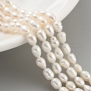 Нити из натурального культивированного пресноводного жемчуга PEAR-P062-06D