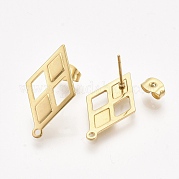 Фурнитура для сережек-гвоздиков из нержавеющей стали 304 STAS-S079-59A