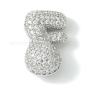 Стойки обшивки латунь кубического циркония подвески KK-S378-02P-F