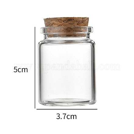 Стеклянная бутылка CON-WH0085-72B-1