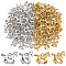 120PCS 2Colors Tibetan Style Alloy Pendants, Cadmium Free & Lead Free, Horse, Mixed Color, 14x19x3mm, Hole: 2mm