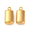 304 Stainless Steel Accessories Pendants, Golden, 15x7.5x4.5mm, Hole: 1.6mm