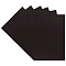 AHANDMAKER 6 Sheets ABS Plastic Board Sheet, Flexible Black Sheet with Protective Film, for Home Decor, DIY Modeling Projects, Signage, Arts and Crafts, Paintings, 8x12 inch