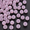Imitation Jelly Acrylic Beads, Round, Pearl Pink, 8x7.5mm, Hole: 1.8mm, about 1745pcs/500g