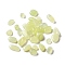 Natural New Jade Beads, Tumbled Stone, No Hole/Undrilled, Nuggets, 11~26x11~17x4~8mm, about 165pcs/500g