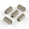 Non-Tarnish 201 Stainless Steel Beads, Cuboid, Stainless Steel Color, 7x3x3mm, Hole: 2mm