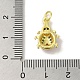 Латунные микро-паве красочные кубические циркониевые подвески KK-M283-26D-02-3