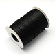 Корейская вощеной шнуры полиэфирные YC-Q002-3mm-101-1