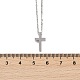 Не тускнеющие подвески из нержавеющей стали 304 NJEW-E141-42P-3