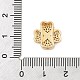 Латунные микро проложить кубического циркония слайд подвески ZIRC-I068-06G-01-3