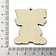 Древесины подвески WOOD-M012-01I-3