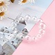 Круглые браслеты с градуировкой и стеклом BJEW-JB06073-5