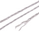 Круглые шнуры из вощеной хлопчатобумажной нити YC-T004-01A-06-4