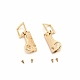 Застежки из сплава для изготовления кошельков FIND-WH0110-019-1