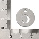 Подвески из нержавеющей стали 304 STAS-F233-M-P01-A-C-3