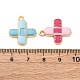 Подвески из эмали и сплава FIND-M060-15G-3